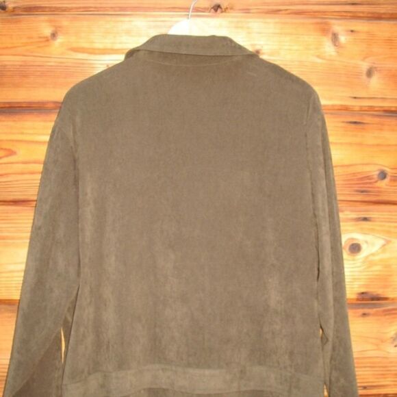 vintage Olive Green Cottage Core Dress - Picture 5 of 6